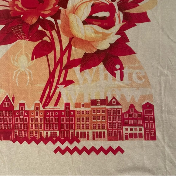 White Widow Canaca Offwhite Tee Shirt - Picture 4 of 10